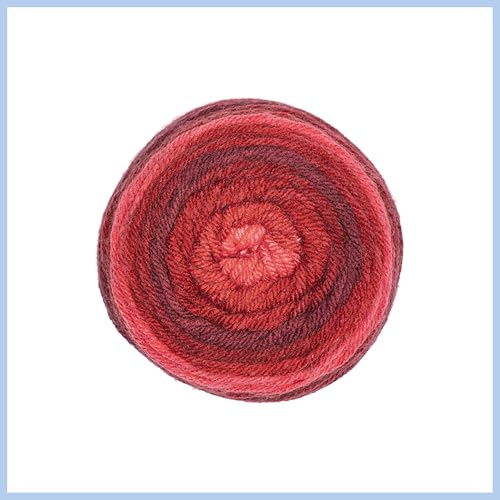 Image of Red Heart Super Saver Ombre Tomato Yarn - 2 Pack of 283g /10oz - 100% Acrylic - #4 Worsted (Medium) - 482 Yards - Knitting /Crochet