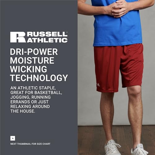 Image of Russell Athletic Men's Dri-Power Performance Short with Pockets