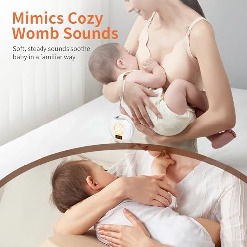 image for kazazoo Portable Sleep Sound Machine with 10 Soothing Sounds,Clock&Tim