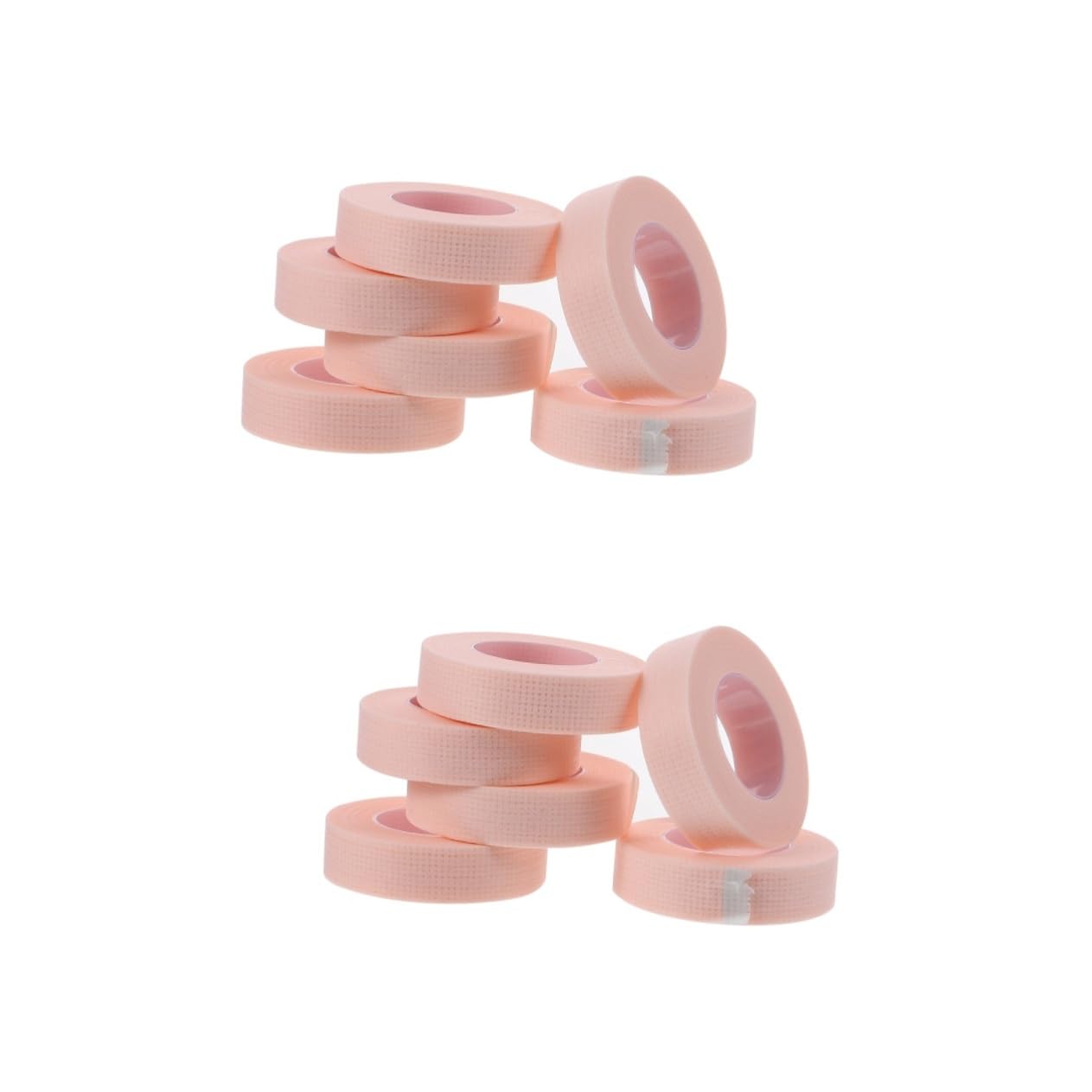 NOLITOY 2sets Tape Eyelash Extension Grafting Eyelash Tapes Non-Woven Material Strong Hold Perfect for Home Salon 6rolls*2