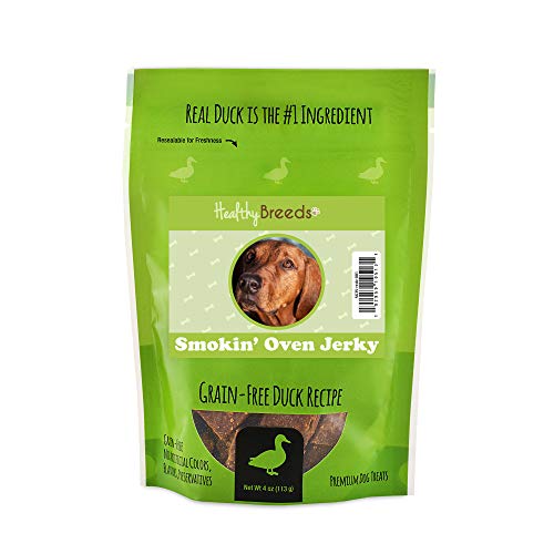 Healthy Breeds Redbone Coonhound Smokin' Oven Grain-Free Duck Recipe Jerky ...