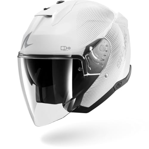 SHARK, Casque Moto Jet SKWAL i3 JET SP LYNE White Silver WSS, XL