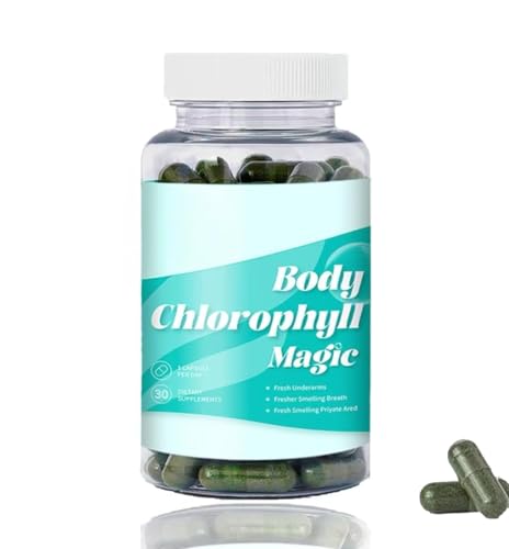 Suplemento de desodorante corporal, Suplementos de olor corporal, Control natural del olor interno para hombres y mujeres,1pc