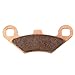 ECCPP Brake Pads Fits for 2014 for Polaris RZR 800, 2014 for Polaris RZR S 800, FA159 FA456 Front and Rear Brake Pads