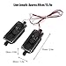EBTOOLS TV Speaker, 2Pcs 4 Ohm 5W TV Box Speaker Loudspeaker Sound Amplifier Unit for LCD TV Advertising Player