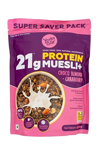 Image of Yoga Bar Yogabar High Protein Muesli 850g 850 gm Pouch
