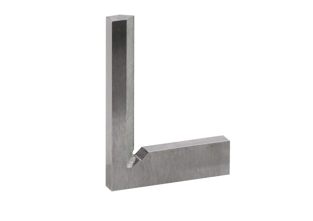 Produktbild von CNC-Kontrollwinkel 40x28 Mm – Aus Rostfreiem Stahl, Gehärtet, DIN 875/01 Präzision, Mit Innen-Messkante