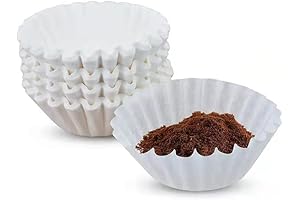 1-4 Cup White Paper Coffee Filters | Chlorine-Free Pure Brew Experience