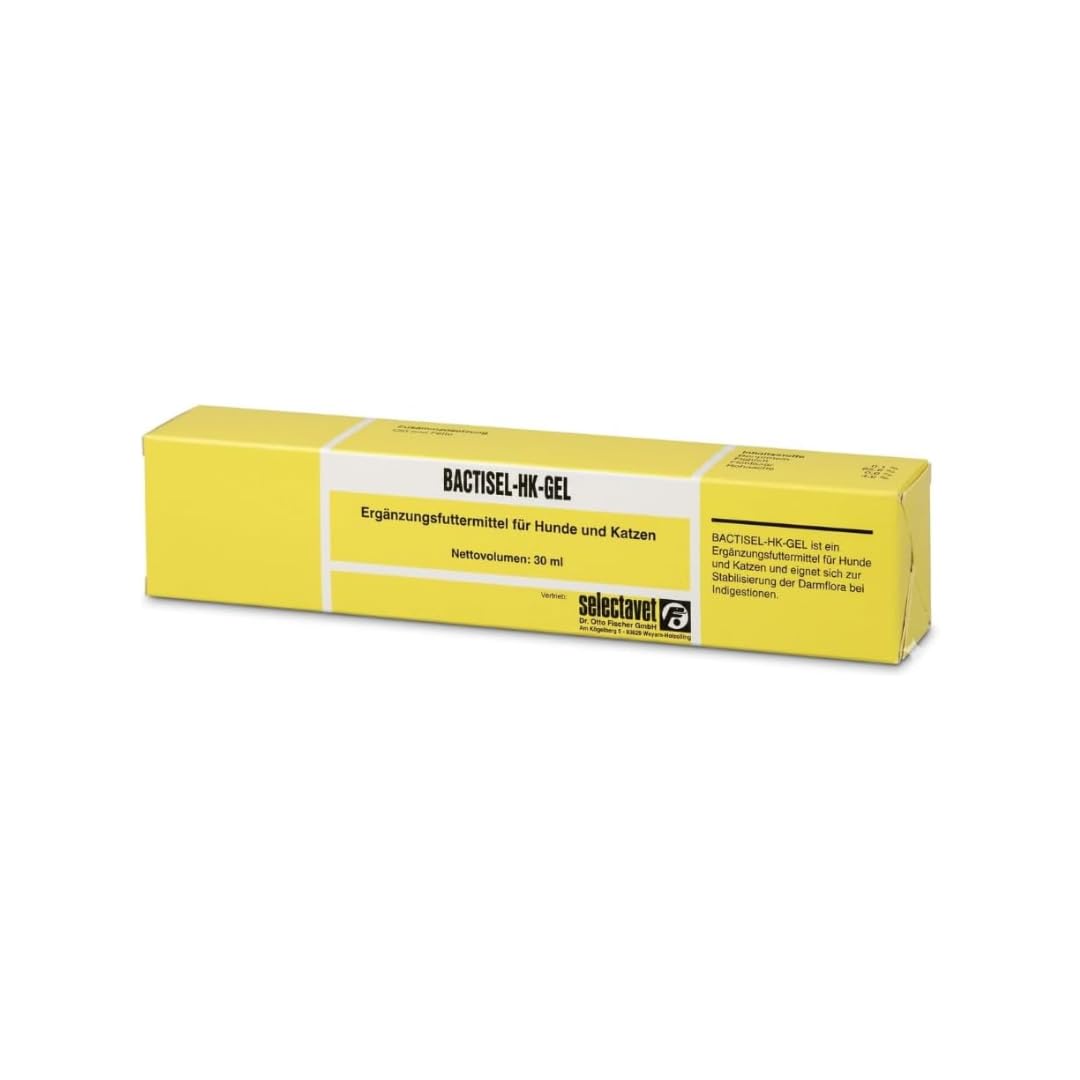 Bactisel-HK-Gel | Żel dla psów i kotów | 2 x 30 ml | z Enterococcus faecium