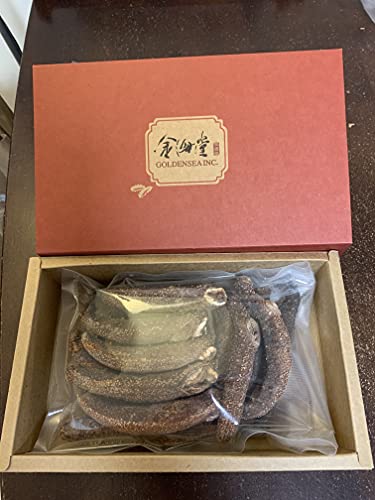Dorothy27 Goldensea-Natural Sun Dried Wild Caught Alaska Red Sea Cucumber (Large Size)1Lb,金海堂-野生淡干海参,野生阿拉斯加红刺参 (特级)Grade Aaaa thumb #1