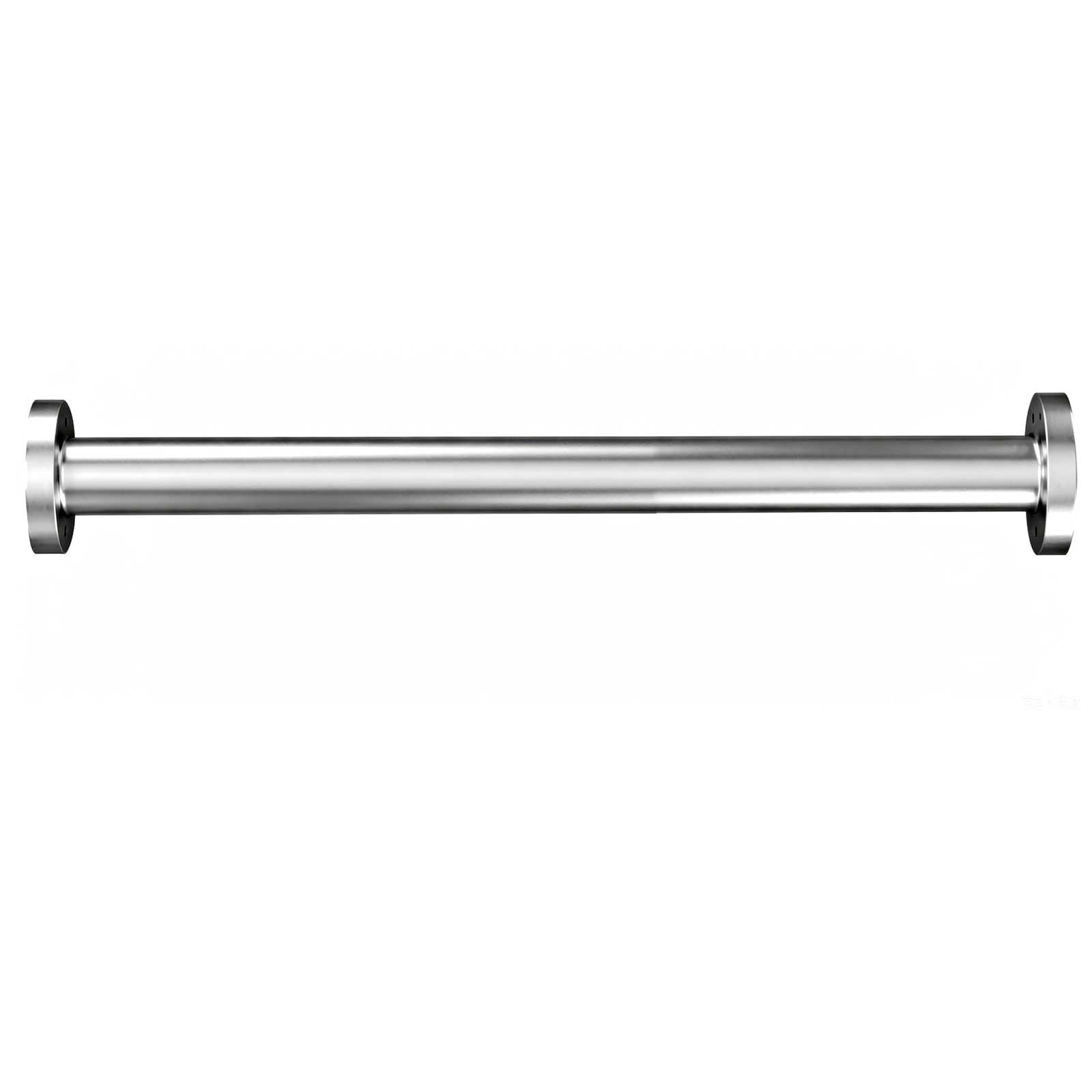 Shower Spring Tension Curtain Rod 22-102 inch, Aluminum Adjustable Curtain Rod No Drilling for Bathroom, Closet, Room Divider(Silver,90-160cm/35-63in)