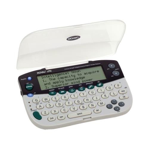 Royal 29534F American Heritage Dictionary Roget Thesaurus Translator Speller & Britannica Cd