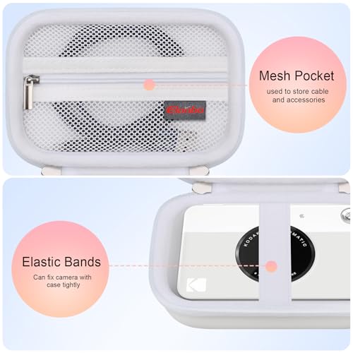Funda dura para cámara KODAK Printomatic blanca miniatura 3