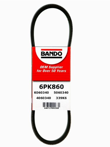 Bando USA 6PK860 OEM Quality Serpentine Belt