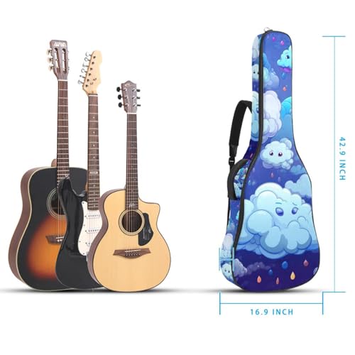Housse pour guitare multicolore étanche avec multiples poches - 5