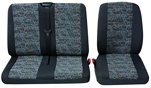 Preisvergleich Produktbild PETEX 30071918 seat Cover Set, grau schwarz