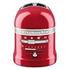 Kitchenaid tostapane - Artisan - Toaster 2 fette con scomparti extra-large e pinze autocentranti - Macchina per Toast con 7 Livelli di Doratura - Retro- Rosso imperiale