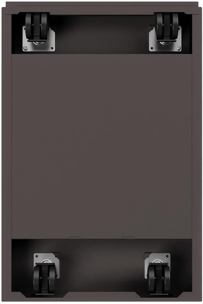 Hirsh Industries 20" Deep Box/Box/File Mobile Pedestal, Medium Tone, 19354