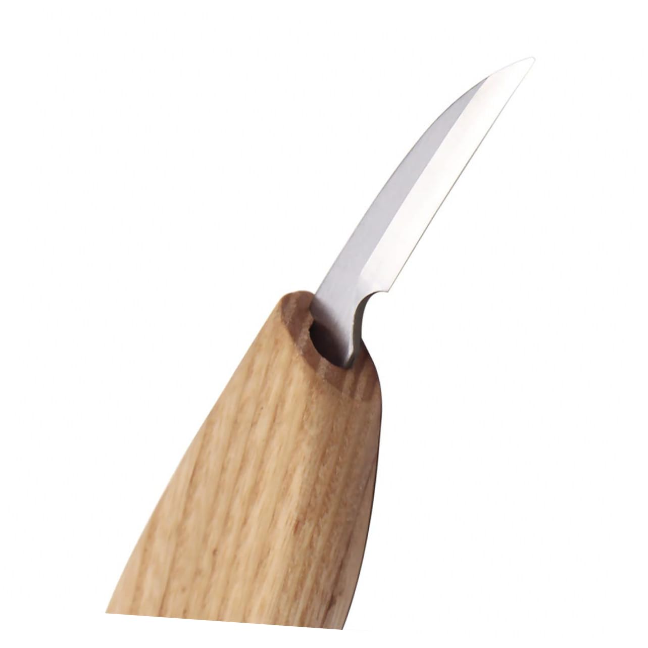 STOBOK Whittling Tools Set Tools Wood Craft Smooth Wooden Handle Stainless Steel Blade