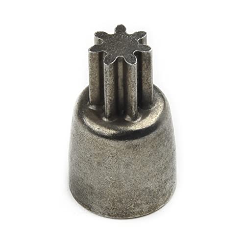 ZYWUOY 7 Zähne Getriebe Das Zahnrad 4,98 mm Schaftdurchmesser 2106 Elektroschlüssel Motor Getriebe 7T