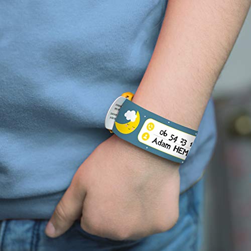 Bracelet d’identification enfant Nuage par Ludilabel Cover