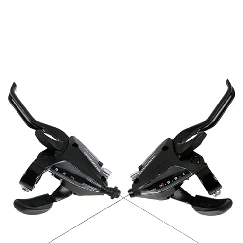 Zukka Bike Shifter St-Ef500,3X7 21 Speed Brake Levers Set Combo Withwith Inner Cables For Mountain Bicycle #TOP1