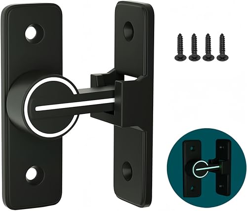 Jiayichengju �h�A���b�N 90�x�h�A�o�b�N�� �u����]�h�A�o�b�N�� ���������˃��b�N �ȒP���� ����h�~ ���� ���L���r�l�b�g ���������h�A�o�b�N�� ���p�t���b�v���b�N