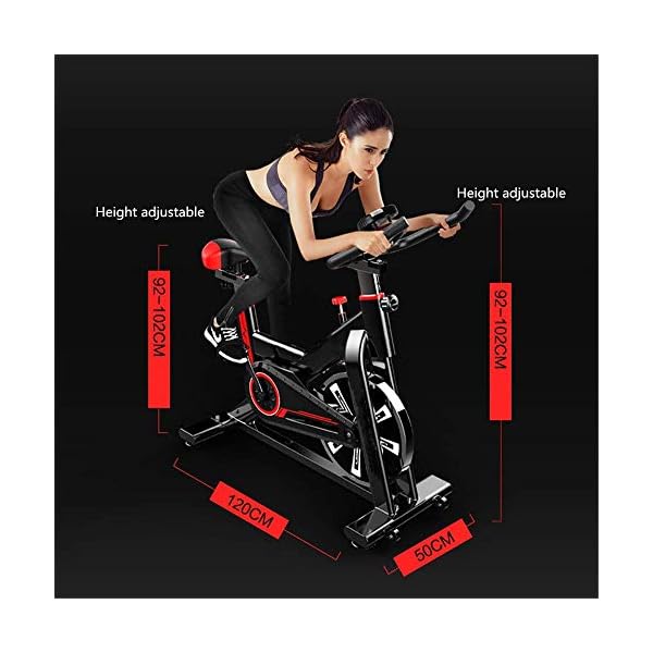 Indoor Exercise Bike Sports Bike Home Exercise Indoor Mute Fitness Equipment Pedal Bicycle Fitness Exercise Equipment Upright Exercise Bikes (Indoor S - Image 6