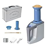 LYCEBELL Pro Grain Moisture Meter, Smart Moisture Tester for 24 Grains, Digital Grain Seed Moisture Reader Measures Weight, Capacity, Density, Temperature, Wheat, Corn, Rice, Crop Moisture Detector