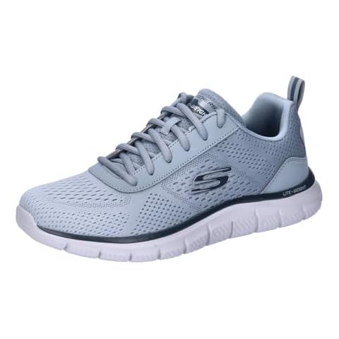 Skechers Men's Track Ripkent Trainers in Light Grey Cover