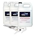 TotalBoat High Performance Epoxy Kit, Crystal Clear Marine Grade Resin and Hardener for Woodworking, Fiberglass and Wood Boat Building and Repair (2 Gallon, Slow)