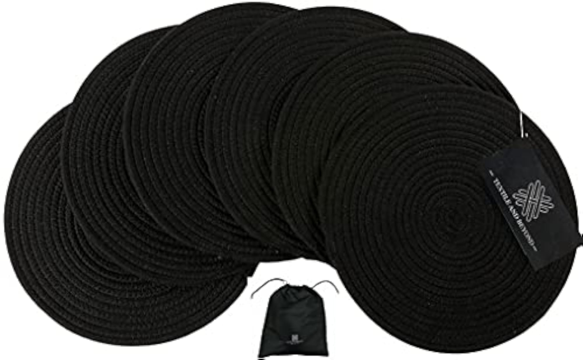 Boho Washable Non Slip Round Cotton Table Mat