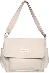 Bolsa Feminina Universitária Nylon Tactel Academia Trabalho Escolar Faculdade Casual