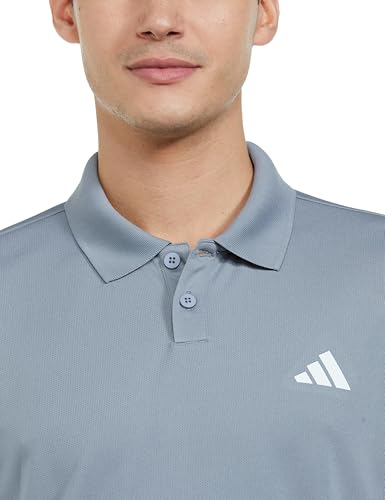 Image of adidas Men'S Polo Shirts | M Logo Polo | Blue |