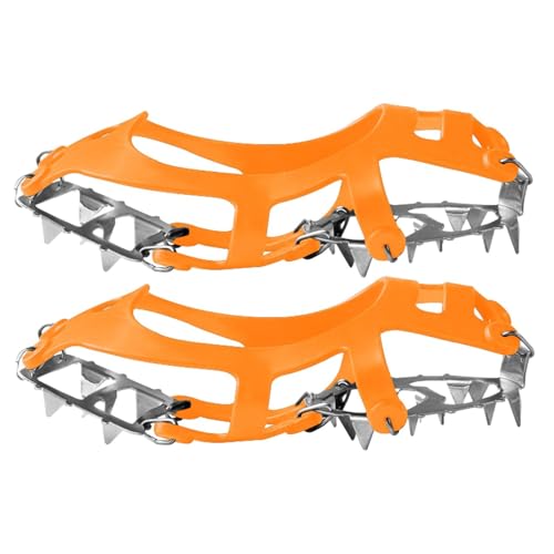 predolo Espinhos de sapato de neve crampons anti skid universal portátil grampos de gelo picos de tr