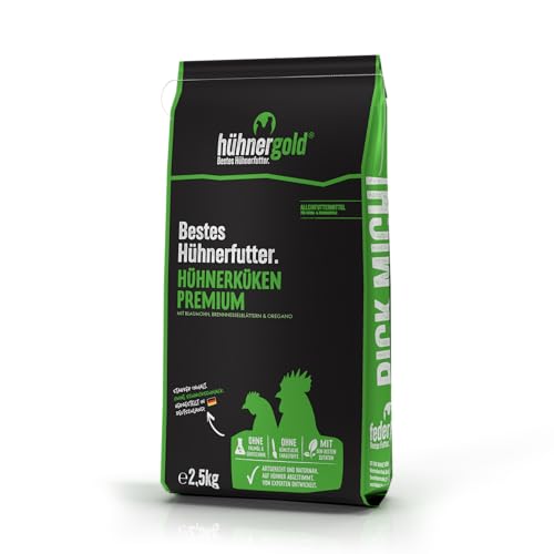 hühnergold Hühner Küken Premium 2 5kg Kükenfutter ab Tag 1