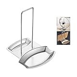 ✿Fácil de limpiar: puede limpiar cada parte lavándose las manos o en el lavavajillas. Use una esponja o un paño suave para limpiar y secar la tapa y el soporte de la cuchara.