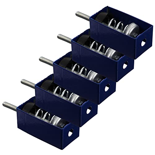 TOPPERFUN 5Piezas Soporte De Amortiguador De Vibraciones Para Instalación Salas De Estudio Teatros y Bares Aislador Alta Resistencia y Base