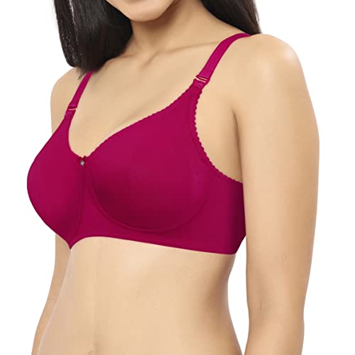 Image of Amante Violet Women Solid Non Padded Super Support Bra