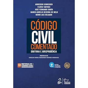 Capa do livro Código Civil Comentado - Doutrina e Jurisprudência 6ª? Edição 2025