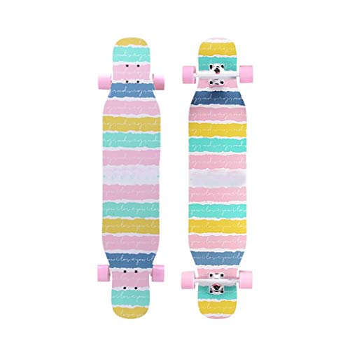 Longboard en érable à 7 couches pour une glisse fluide et durable