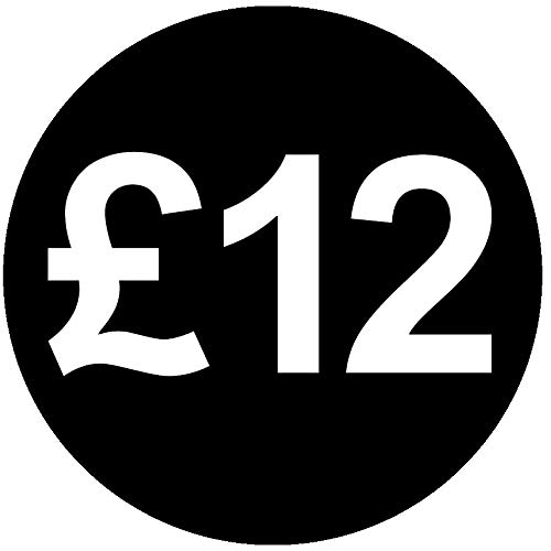 30mm Price Stickers Pack of 500 - Black - £12