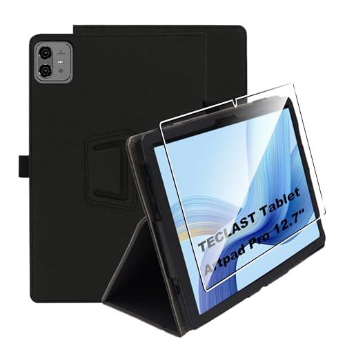 Housse protection TECLAST ArtPad Pro 12.7 étui fin noir zZjoOoj verre trempé 2025