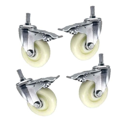 360° Giratorio De Alta Resistencia Ruedas para carros con Freno de Bloqueo - 3/4/5 Pulgada & Acero Ruedas giratorias(125mm)