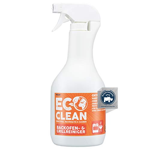 Eco Clean® Backofenreiniger Active Foam 1L - hochwirksamer Grillreiniger - Aktiv-Haftschaum- professioneller Grillrost Reiniger für hartnäckigste