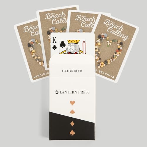 Lantern Press Virginia Beach 52 Naipes Poker miniatura 6