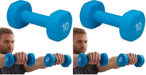 Image of Gaiam Dumbbell Hand Weight (Sold in Singles) - Neoprene Coated Exercise & Fitness Dumbbell for Home Gym Workouts and Strength Training - Free Weights for Women and Men