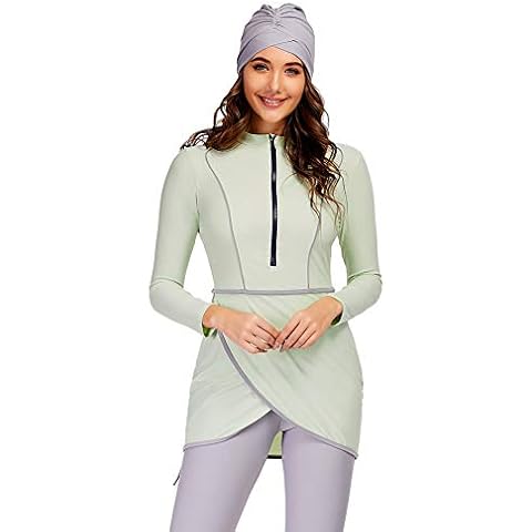 YONGSEN Modest Muslim Swimwear with Hijab Cover