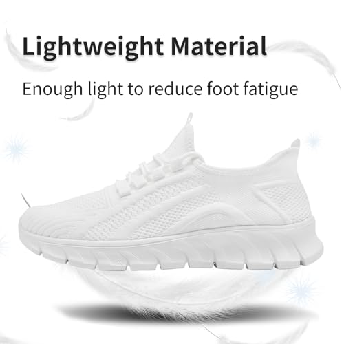 Image of Mens Running Shoes Walking Sneakers Tennis Gym Slip on Shoe | Non Slip | Workout | Breathable | Lightweight | Casual | Athletic
