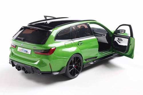 Solido BMW M3 Touring 1:18 Verde Metálico Modelo Diecast miniatura 7